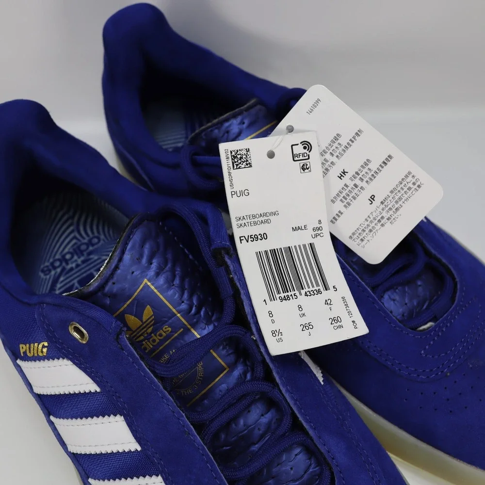 Adidas Lucas Puig Mystery Ink Men's‎ Skateboard Shoes Sz 8.5 US FV5930 Palace